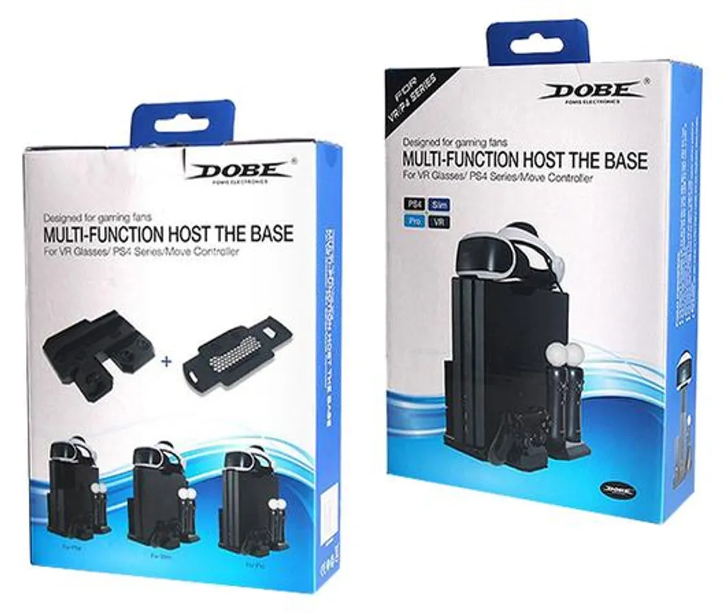 Station de Charge et Refroidissement pour Console PS4 et Casque VR
