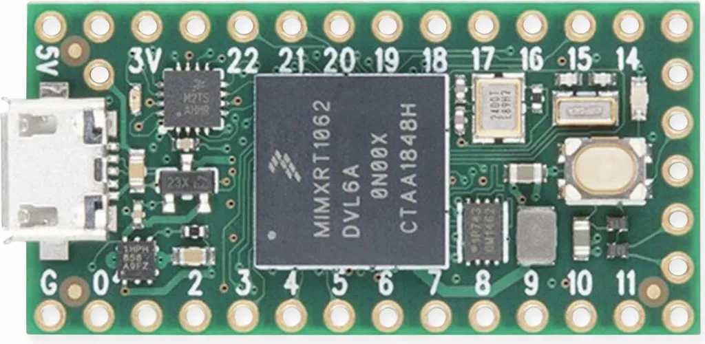 Teensy 4.0 Carte PJRC Rapide 600MHz avec Double Port USB et CAN Bus
