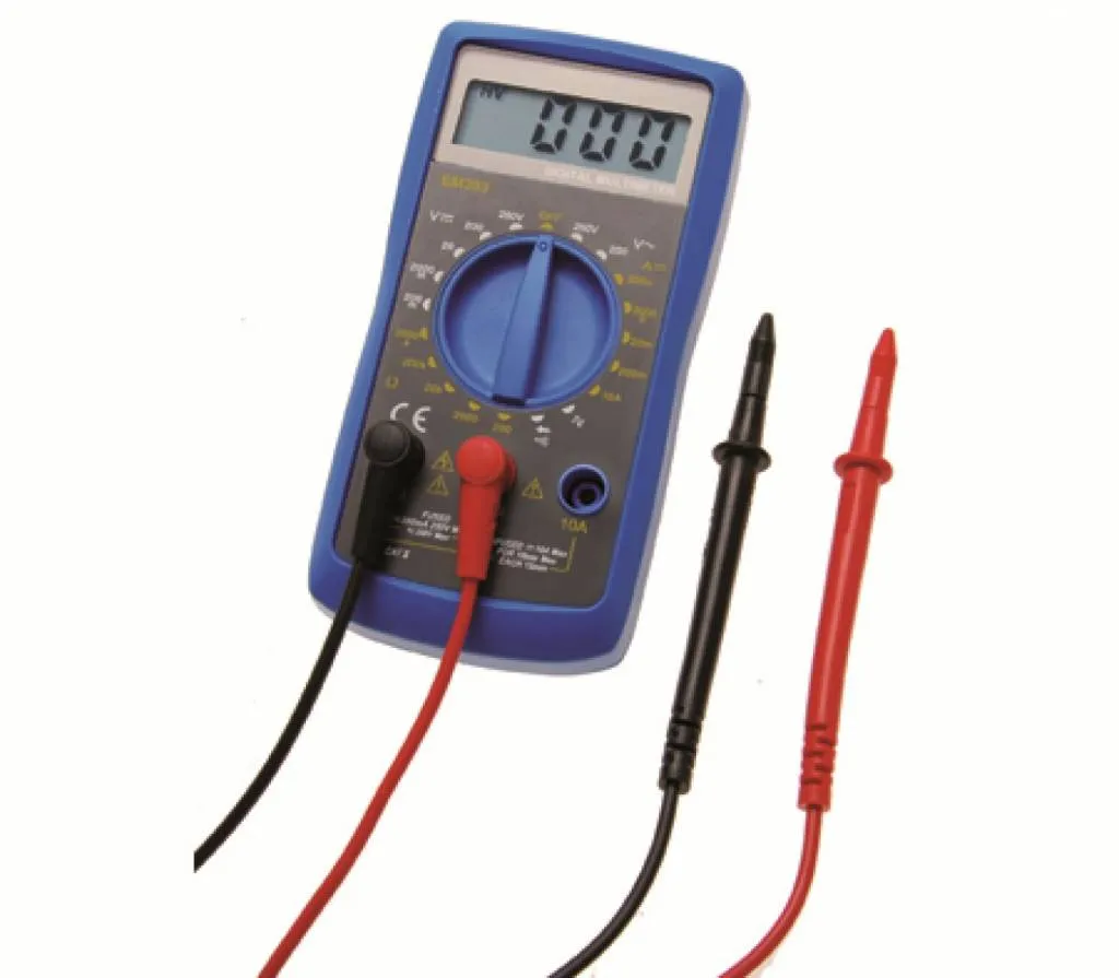 Multimètre numérique de précision avec écran LCD rétroéclairé - Modèle M12 - 5