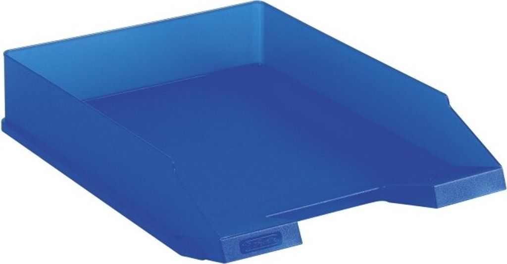 Herl Ablagekorb A4-C4 classic bu tr. | royalblau transluzent
