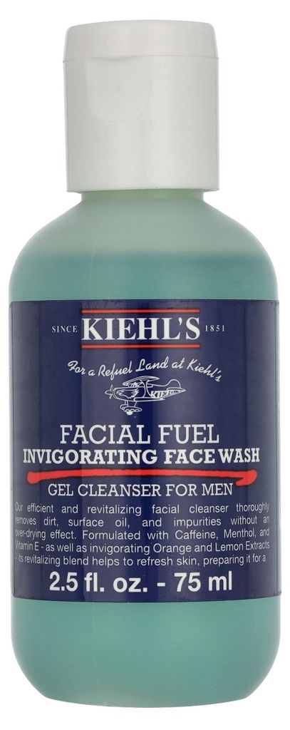 Kiehl's Men Facial Fuel Energizing Face Wash 75ml