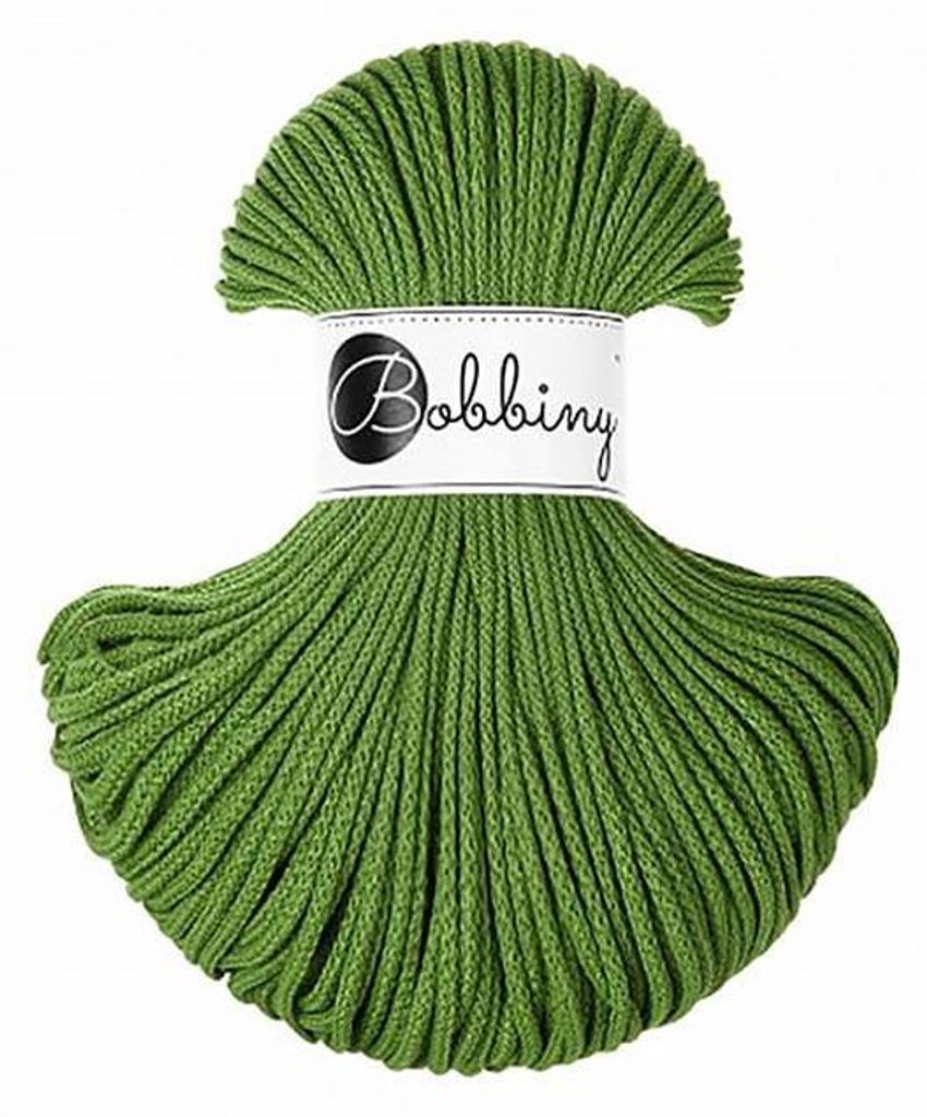 Bobbiny Junior Baumwollkordel 3mm Moss, 100m -  , ideal für Produktbild 