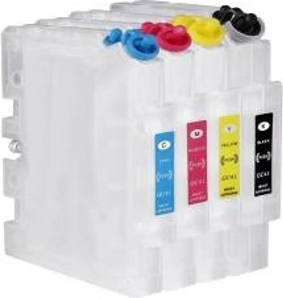 Pack recharge encre Ricoh GC-31 pour impression volume Aficio GX 3300