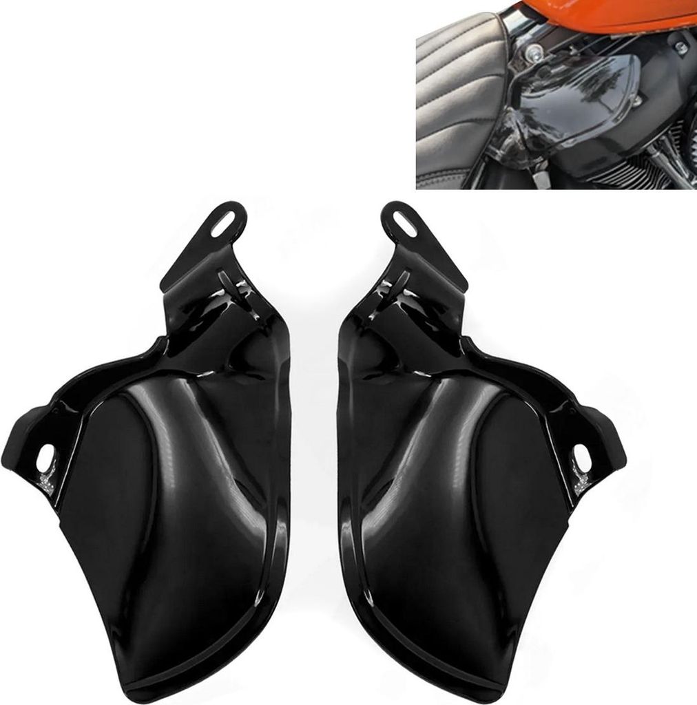 Hitze Windabweiser für Harley Davidson Softail 18-25 WA3 schwarz