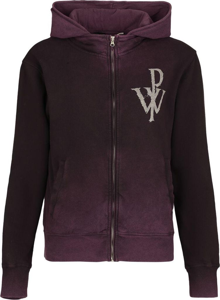 Powerwolf Kapuzenjacke Damen Crest rot Band-Merch, Bands 100% Baumwolle S