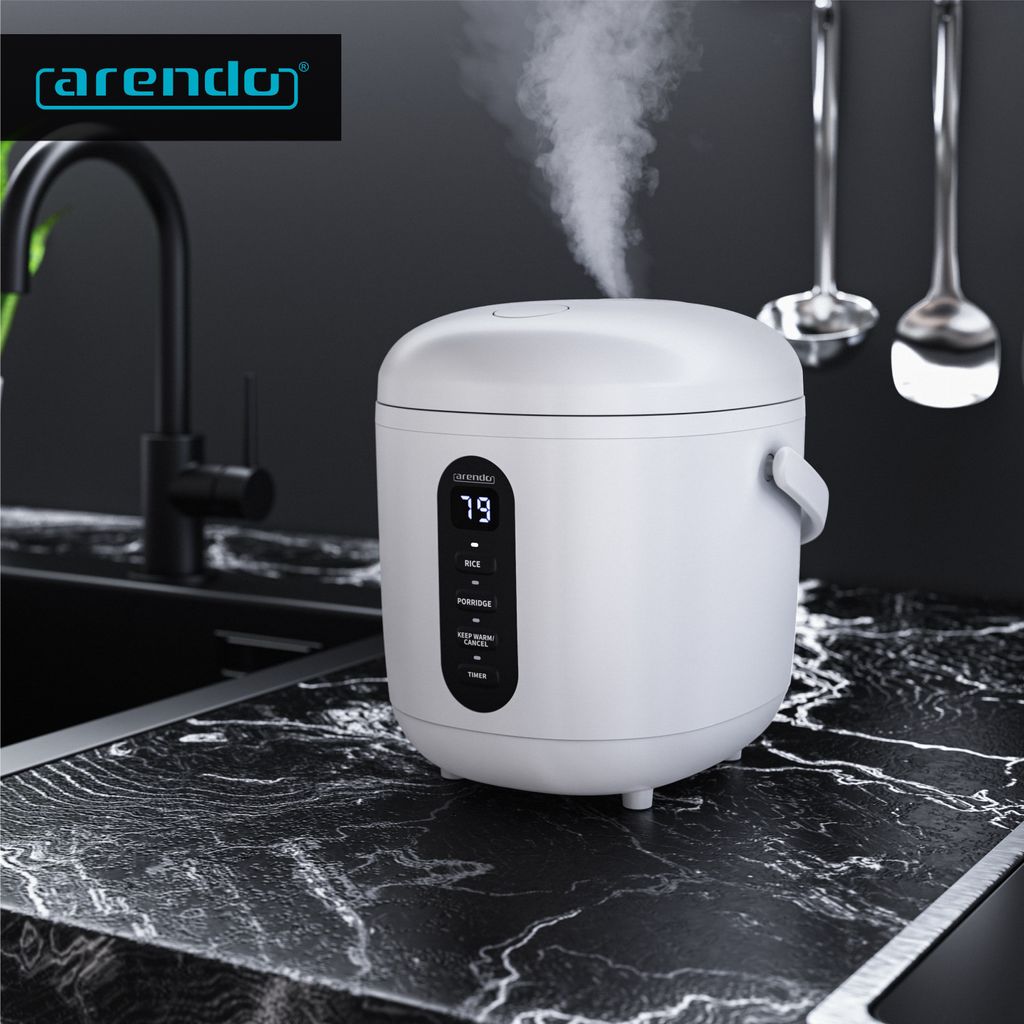 Arendo Rice Cooker digital 0,8 l s odmerkou a lyžicou na Obrázok produktu 6