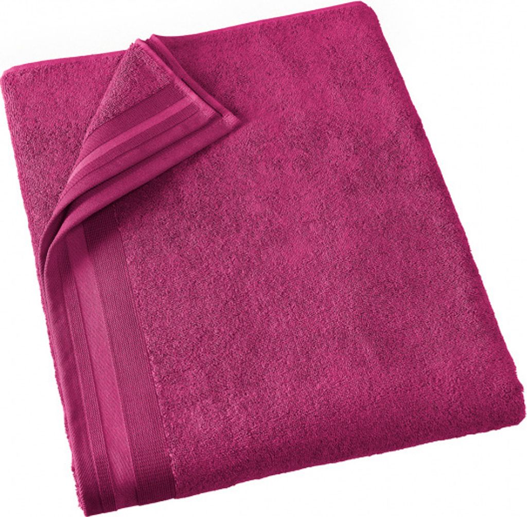 handtuch Contessa100 x 150 cm dunkelrosa