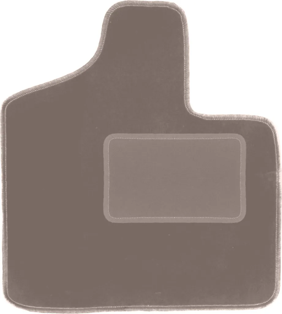 Tappetino Velluto Beige Chrysler Voyager III 2001-2007 - Alta Qualità