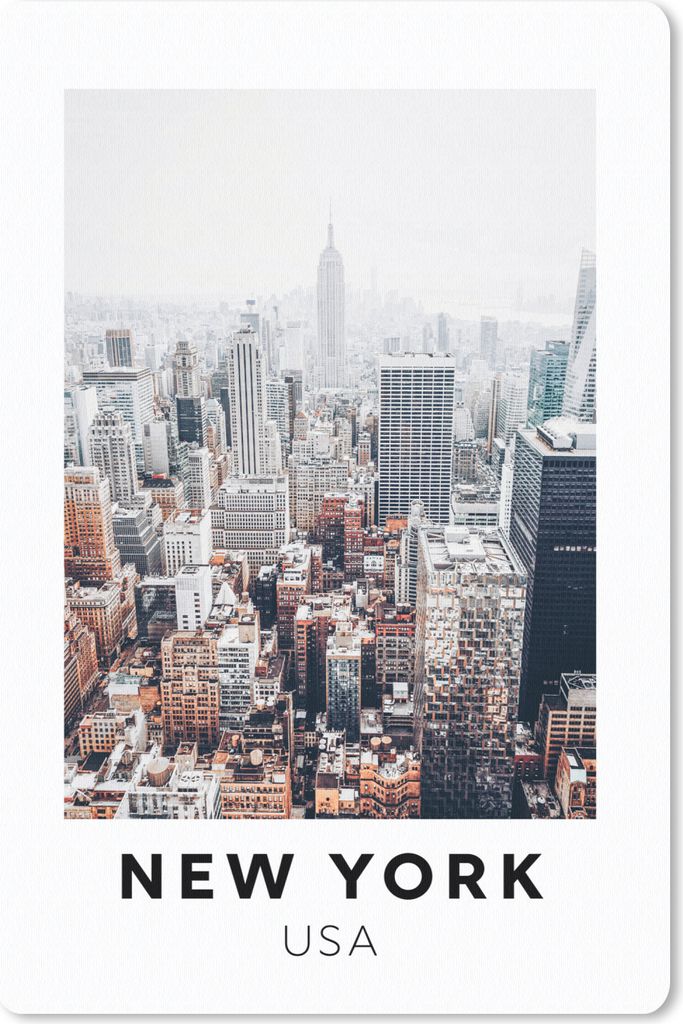 MuchoWow Mauspad Mousepad New York - USA - Luft 40x60 cm - Mousepads - Maus Mat - Pad - Mausunterlage - Schreibtisch Accesoire