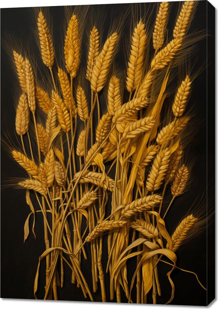 Bild 70x100cm Goldene Ernte