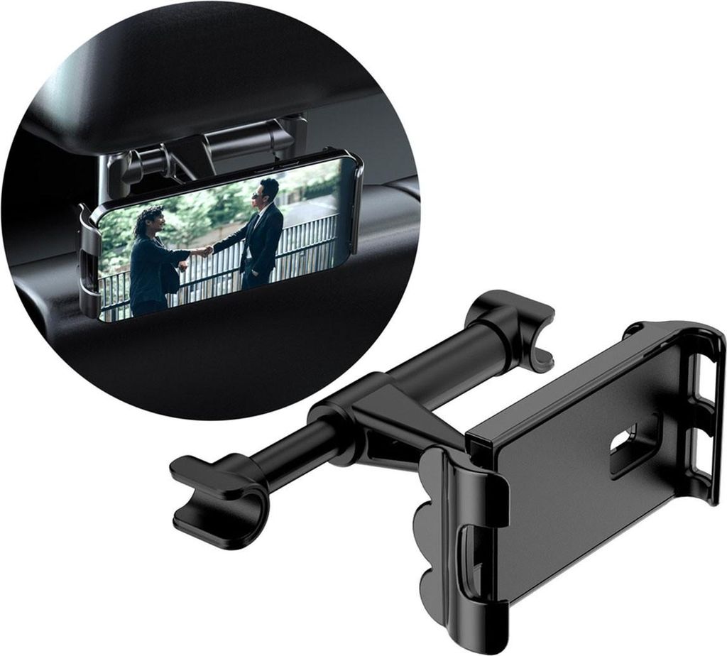 Dudao car headrest phone holder for smartphone / tablet