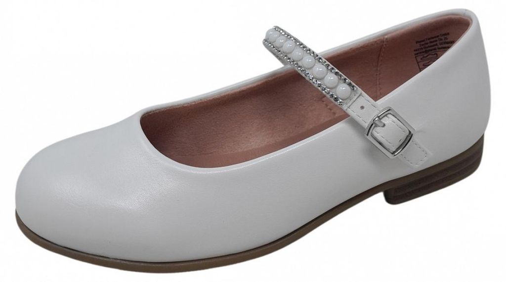 Jane Klain Ballerina Weiß in Gr. 36