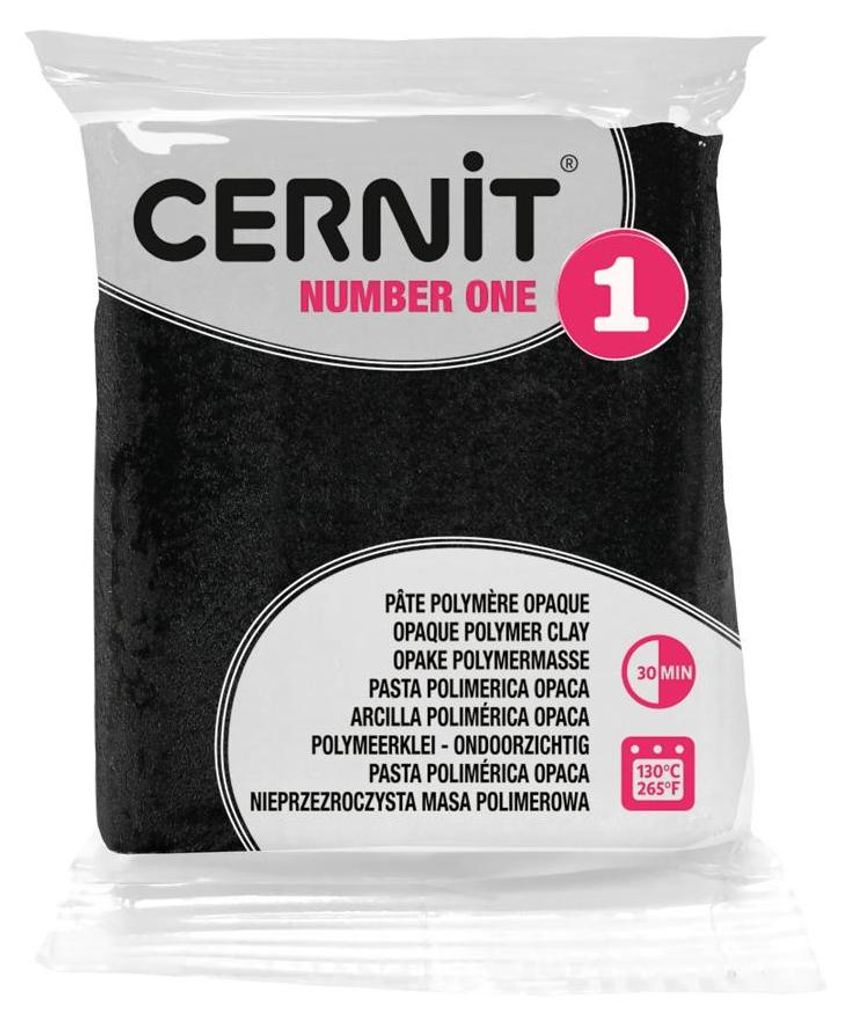 Kreativfirma Cernit Montage Clay Black, 56 Gramm Produktbild 