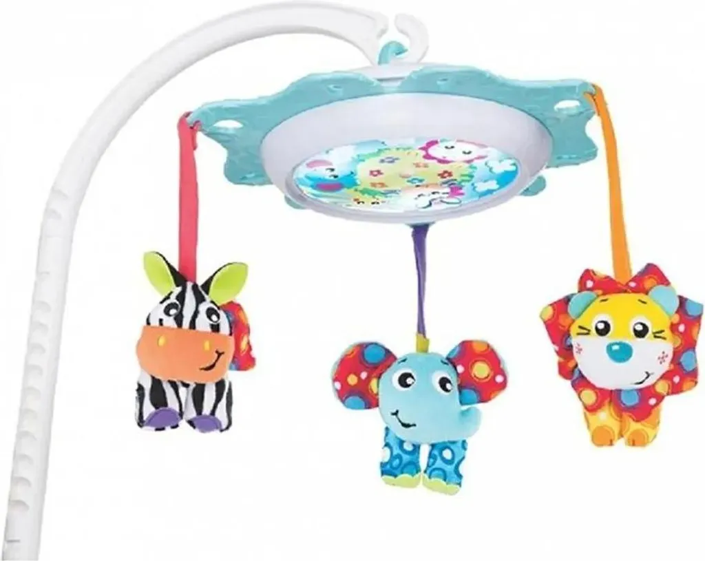 Mobile musical Playgro Bleu : aidez votre bébé à s'endormir seul