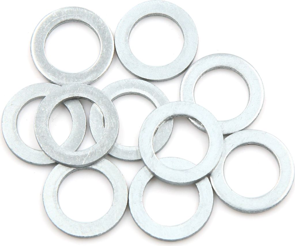 10 stuecke Motoroel Quetschscheiben Ablassschraube Dichtungen 12mm ID. 19,7 mm Aussendurchmesser. fuer das Auto