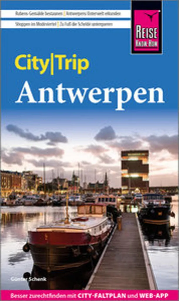 Guide Reise Know-How CityTrip Anvers : Plan détachable et astuces locales