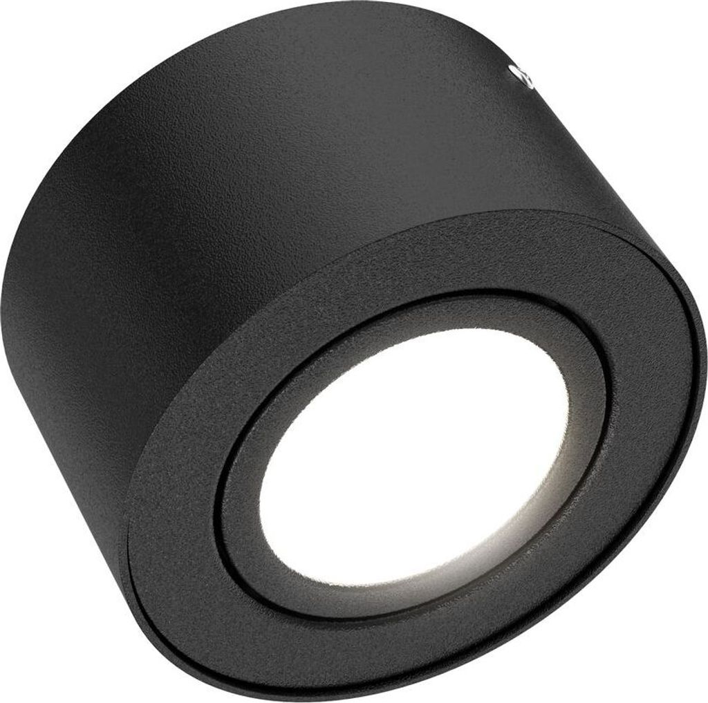 LED Aufbauleuchte Deckenlampe 5 W Reflektor schwenkbar Ø9cm Produktbild 