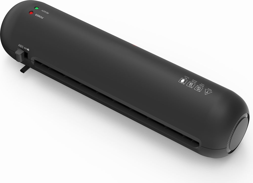 Desktop-Laminiergerät Set A4-Größe heiß und kalt Laminierung 2 Walzensystem 9 Zoll maximale Breite mit Papierschneider Trimmer Rounder Locher B...
