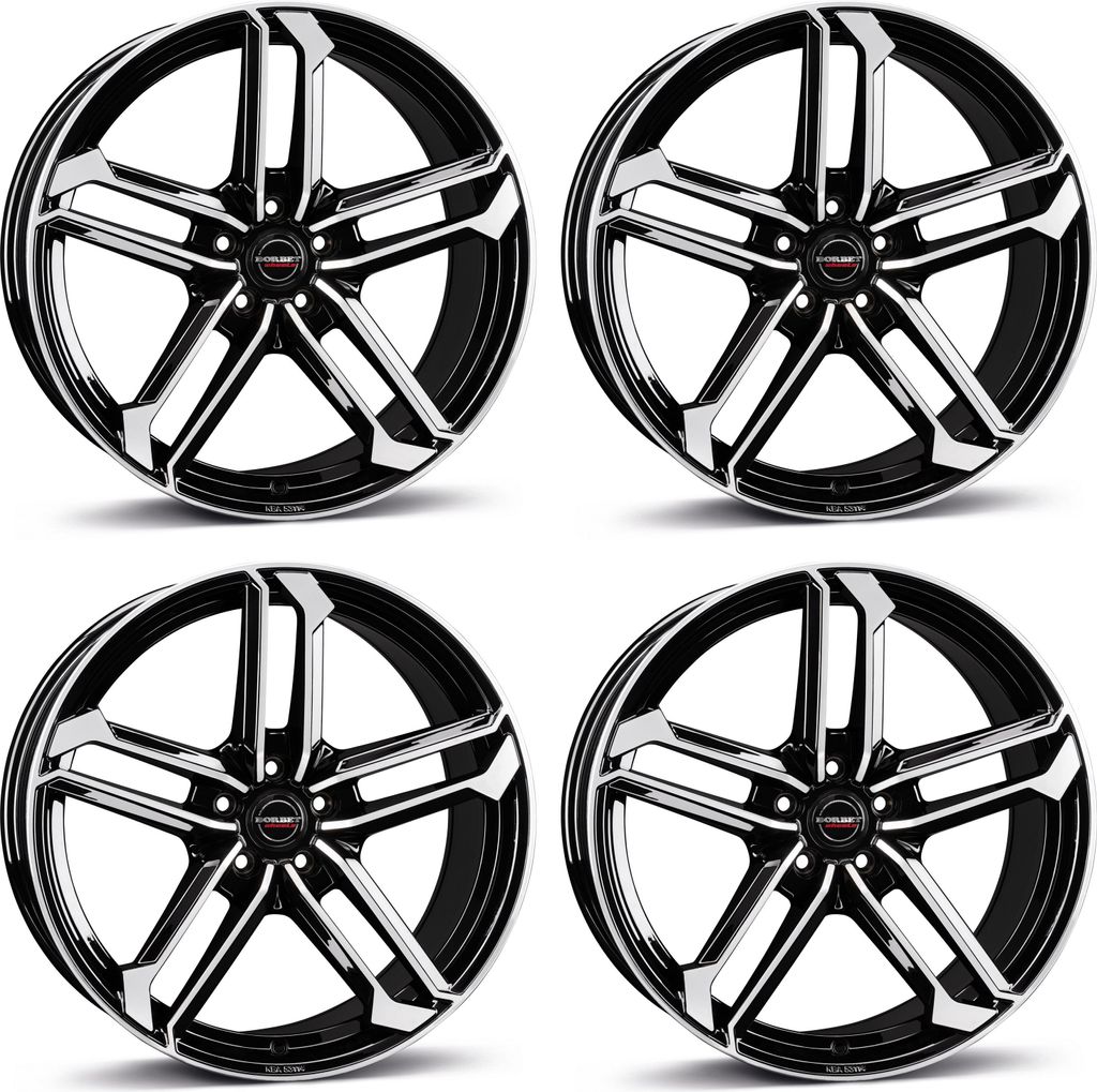 4 Borbet Felgen ATX 8.0x19 ET50 5x114.3 SWPGL für Dacia Duster 5x114.3 SWPGL für Dacia Duster Aluräder