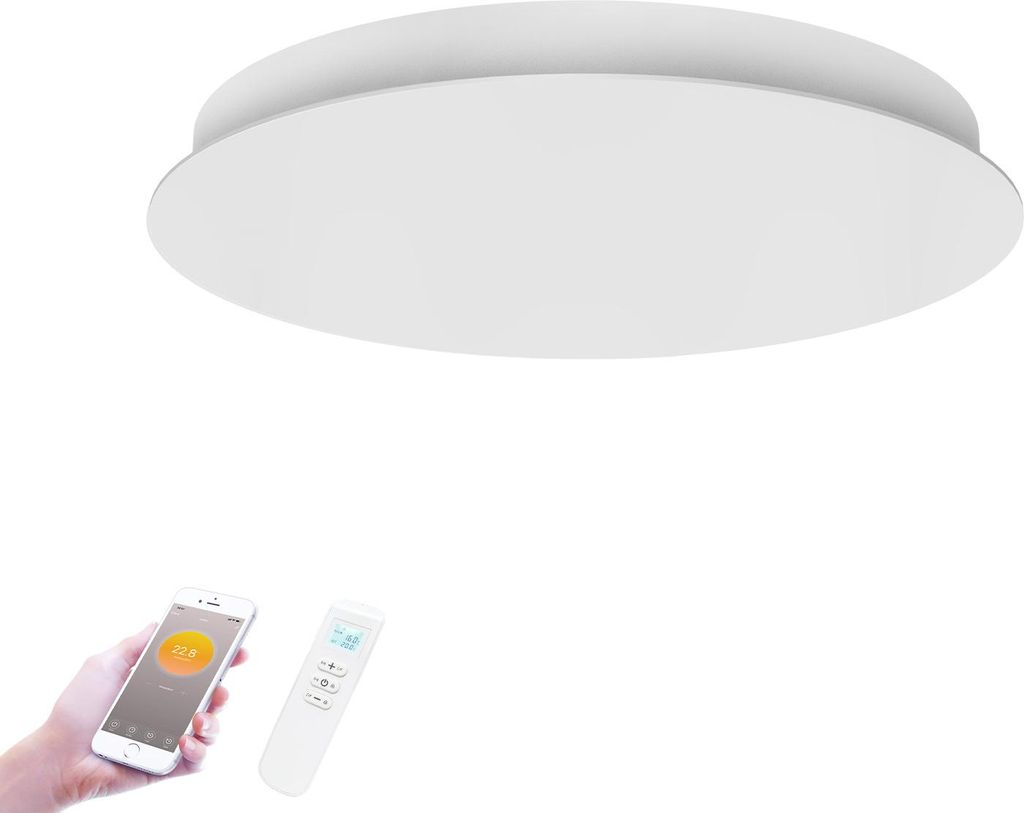 Pannello a infrarossi - Bianco - 700 Watt, diametro 55,4 cm Immagine del prodotto 