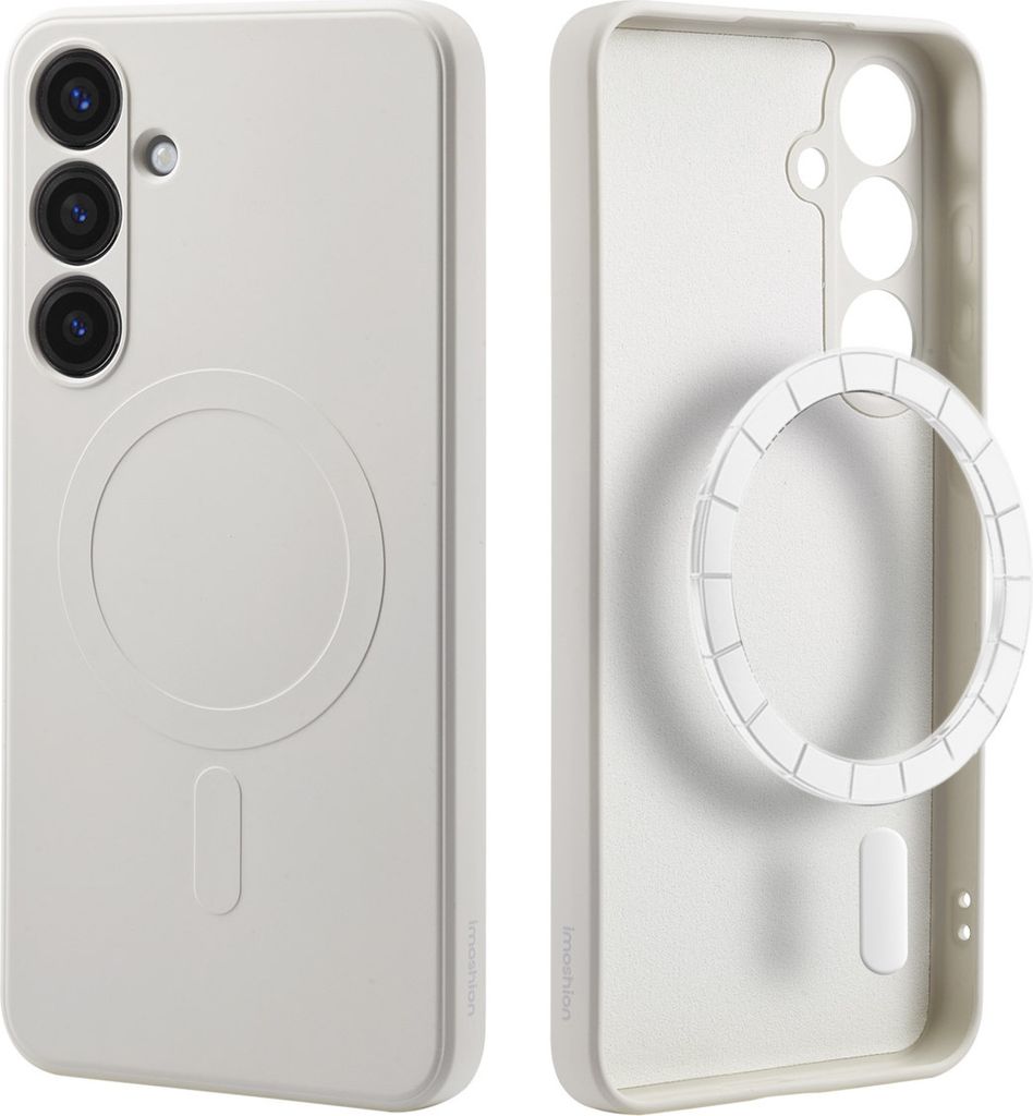 imoshion Color Back Cover mit MagSafe Samsung Galaxy S24 Plus - Beige
