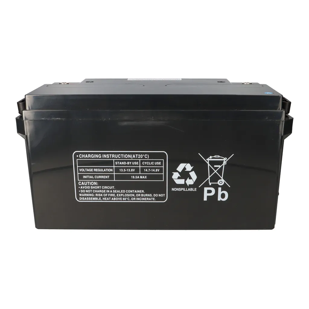 Batterie au plomb Multipower MPL65-12 12V 65Ah pour onduleur ASI - 4