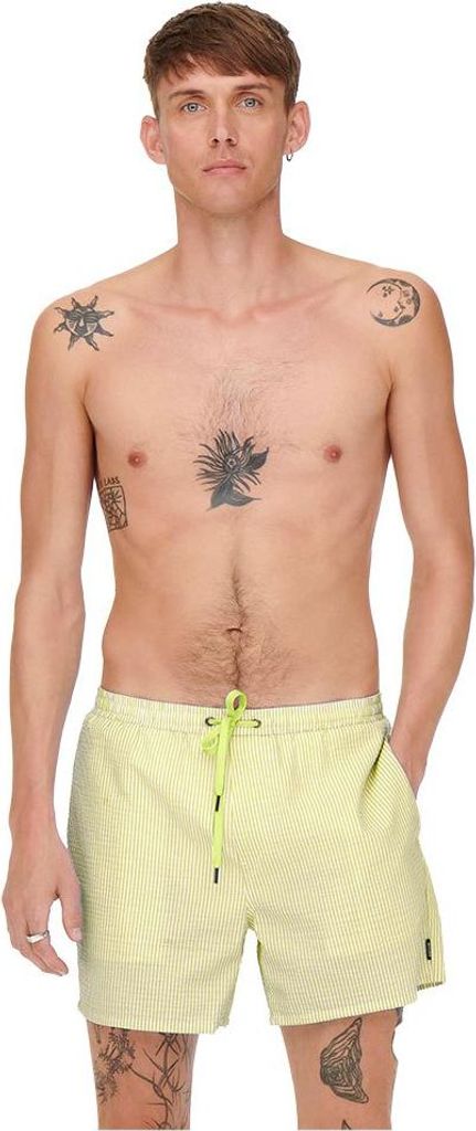 Only & Sons Ted Badeshorts Grün M Herren Grün M