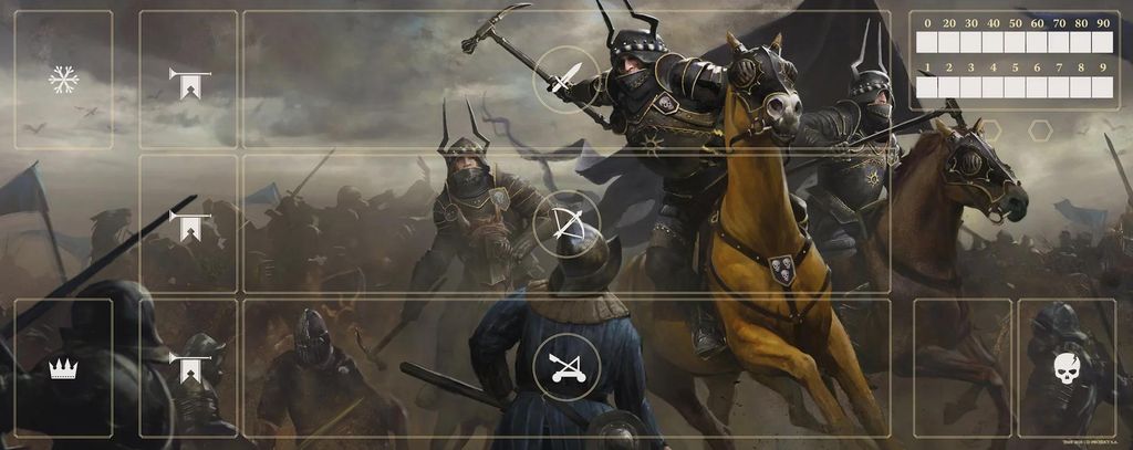 XZONE Podkładka pod mysz Gwint – Nilfgaard Zdjęcie produktu 
