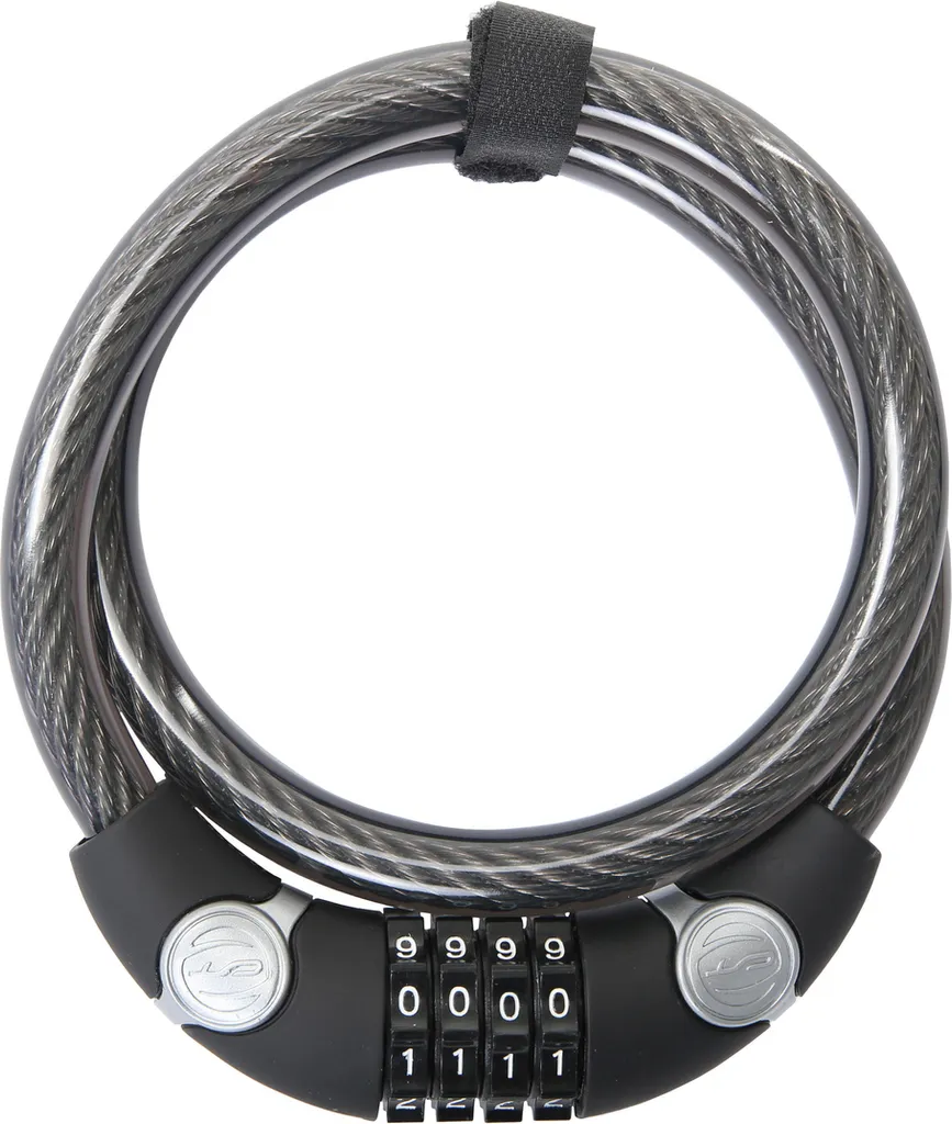 Câble antivol vélo Contec Ecoloc 15x850 mm Noir haute résistance