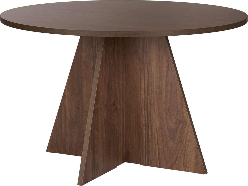 Table à manger en bois "Virella" - 120 x 120 x 75 cm - Image du produit 