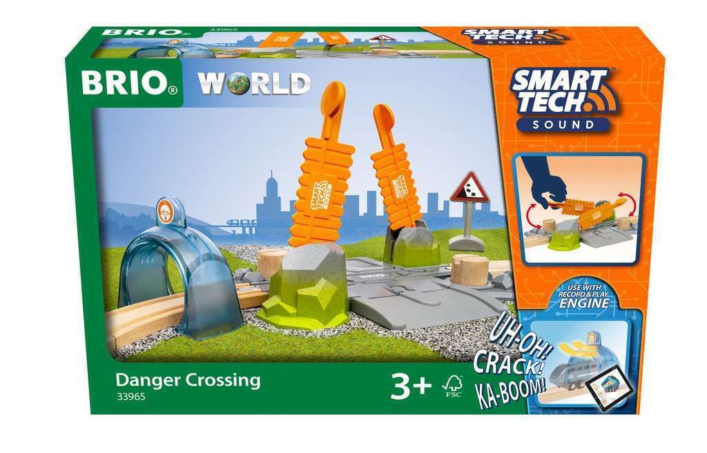 Smart Tech Sound Abenteuer-Bahnübergang BRIO 63396500 Produktbild 