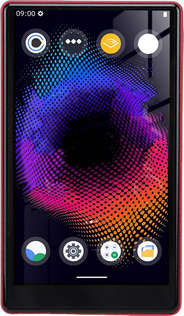 MP3-Player-Unterstützung für Spotify 192 GB MP4 MP5 mit Bluetooth WiFi 5-Zoll-Touchscreen HiFi-Musikplayer für Kinder mit Lautsprecher Rot
