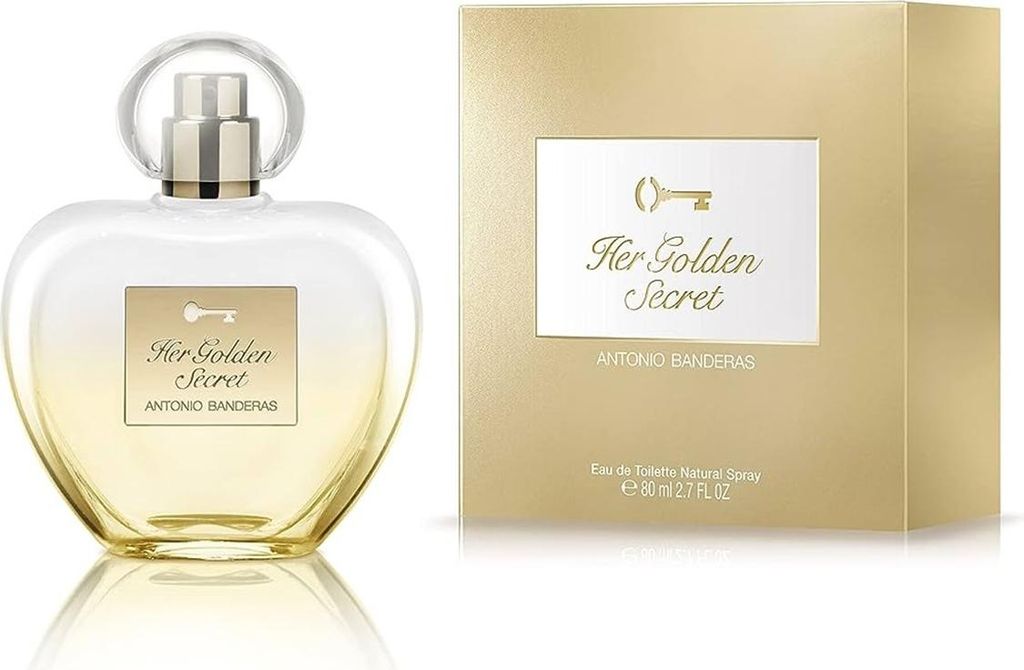 Antonio Banderas Her Golden Secret Eau de Toilette, 80 ml Immagine del prodotto 
