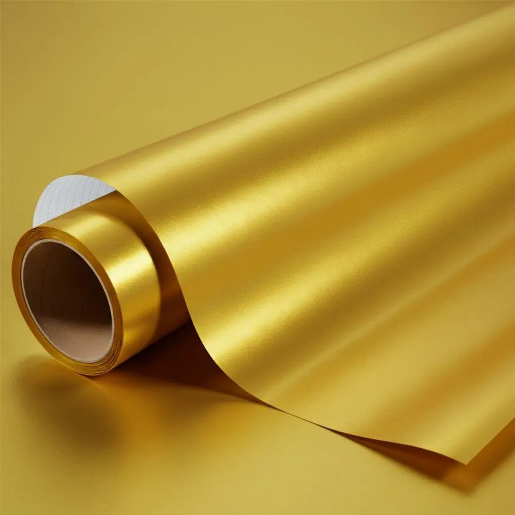 Comment Rénover avec du Vinyle Or Brillant ? Covering Adhésif 10m x 1.5m