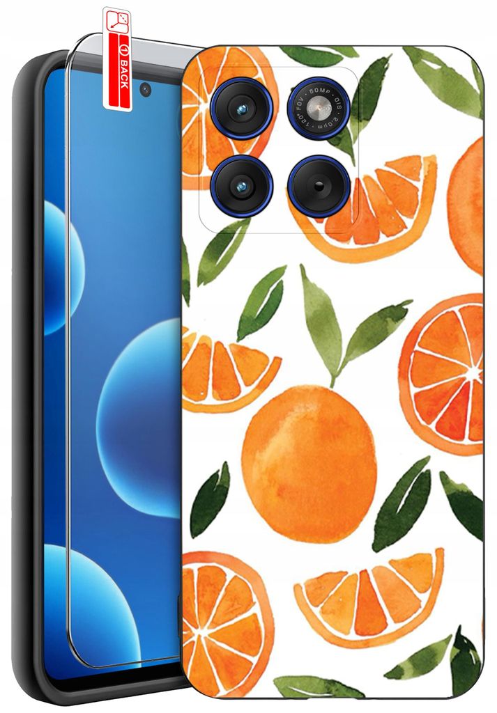 Hülle für Motorola Edge 70 | Designs | Mattes Silikon-Case + 9H-Glas