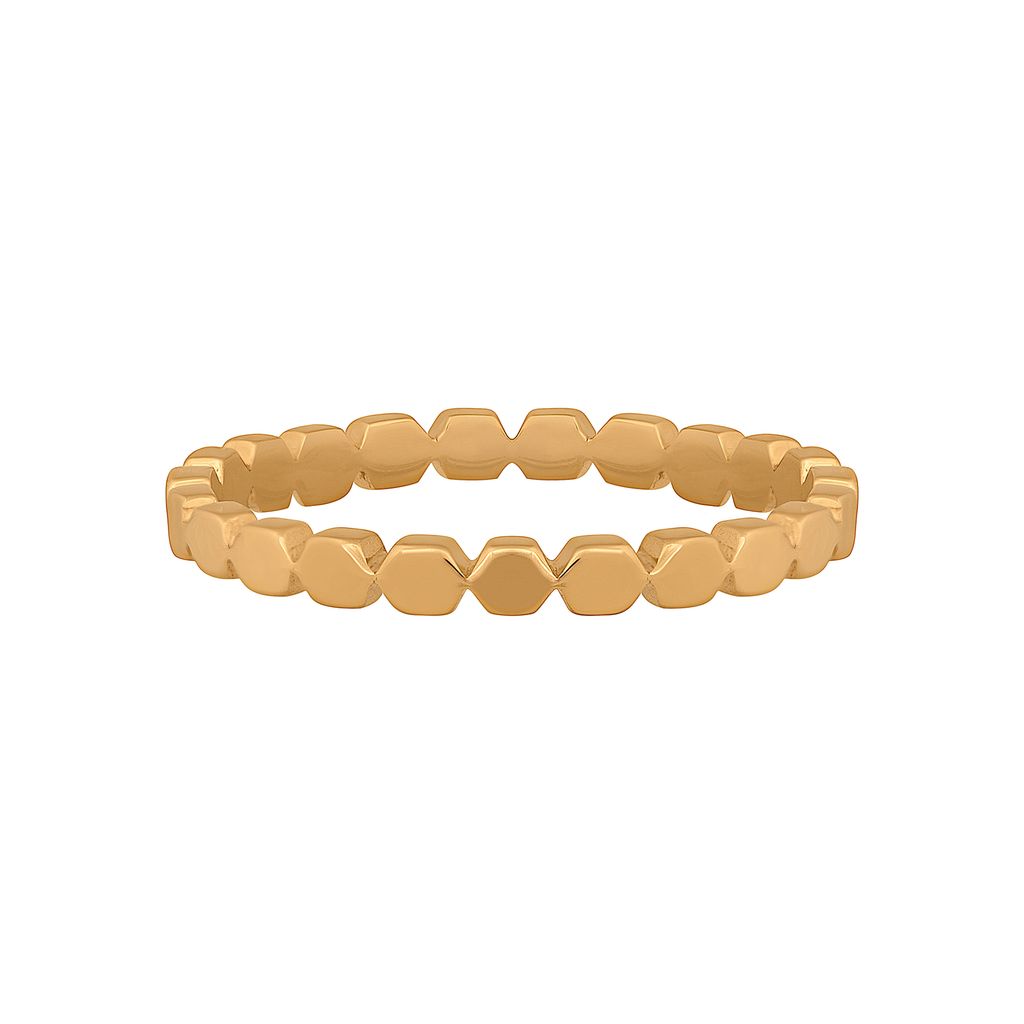 cai Ring 925/- Sterling Silber gelb 060 (19,1) ohne Stein 274270231-1