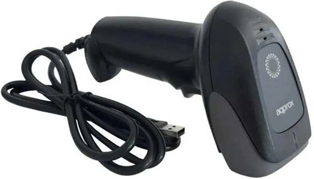 Lecteur Code Barre pour Commerce Environ LS11AS USB avec Socle Noir