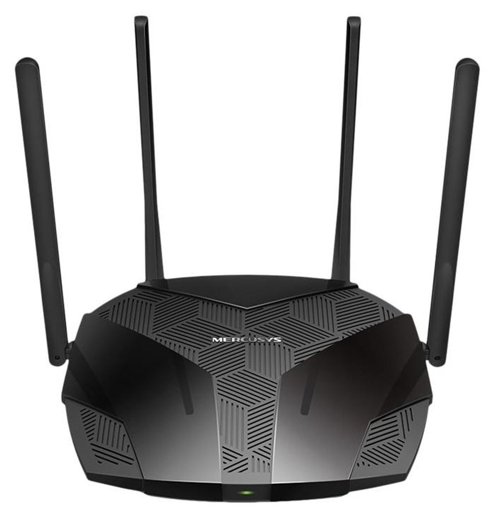 Mercusys MR80X, Wi-Fi 6 (802.11ax), Dual-Band (2,4 GHz/5 Produktbild 