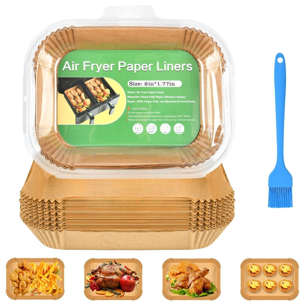 Papier sulfurisé pour friteuse à air chaud Ninja Airfryer, Image du produit 