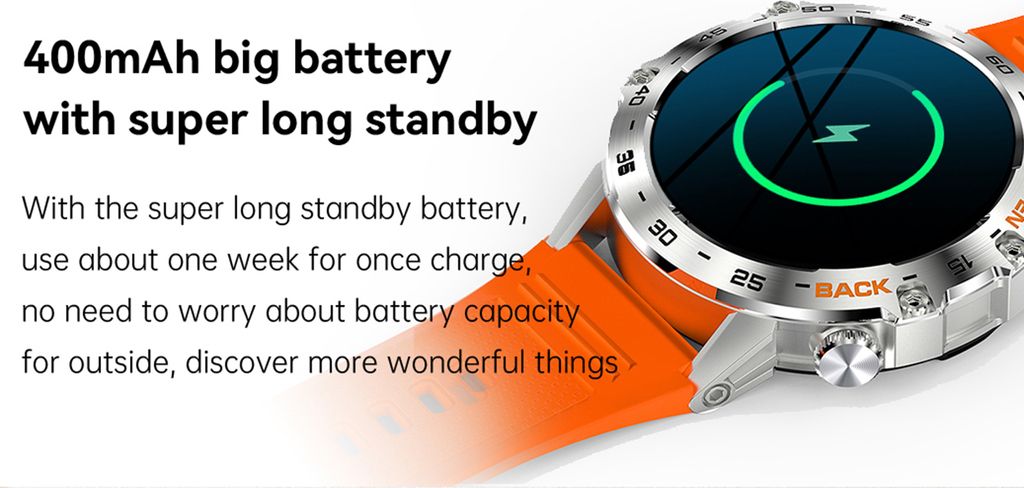 K52 Smartwatch, Sportuhr, 1,39 Zoll IPS-Touchscreen, Produktbild 18