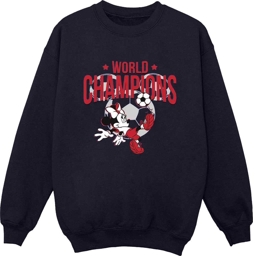 Disney - "World Champions" Sweatshirt für Damen BI28834 (XXL) (Marineblau)
