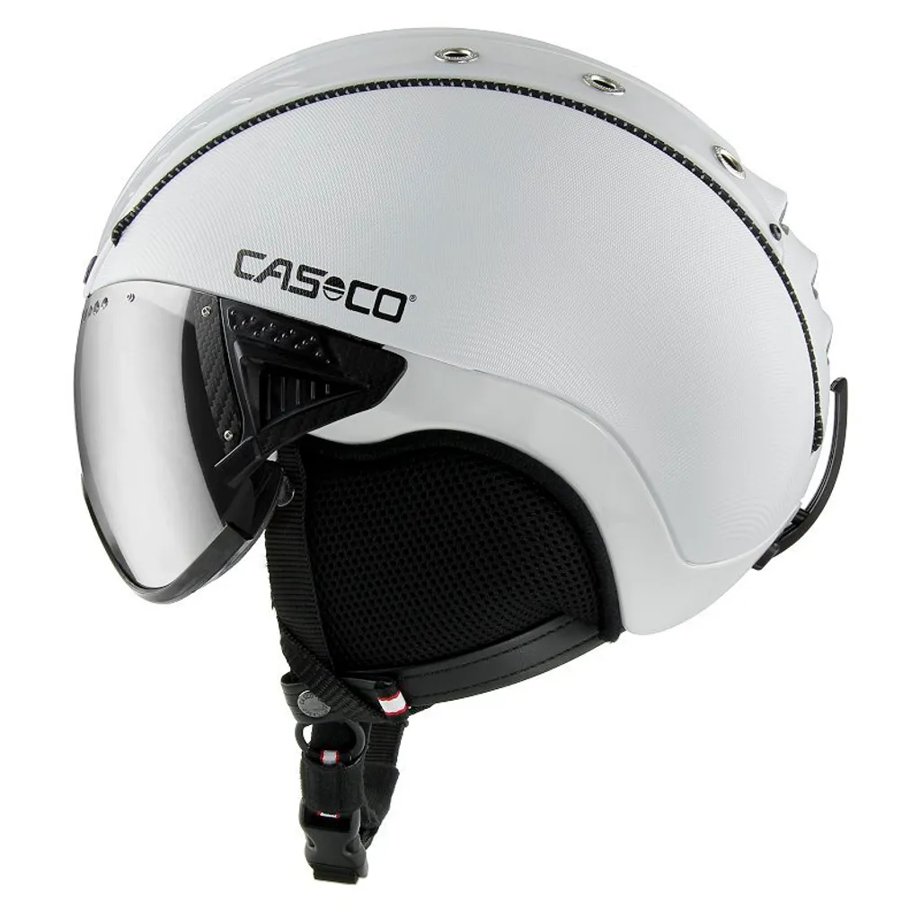 Casque de ski Casco SP-2 Visor blanc S : idéal pour le confort en piste