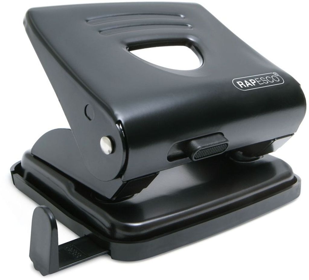 Locher 825 25 Blatt Schwarz Packung mit 12 Stück