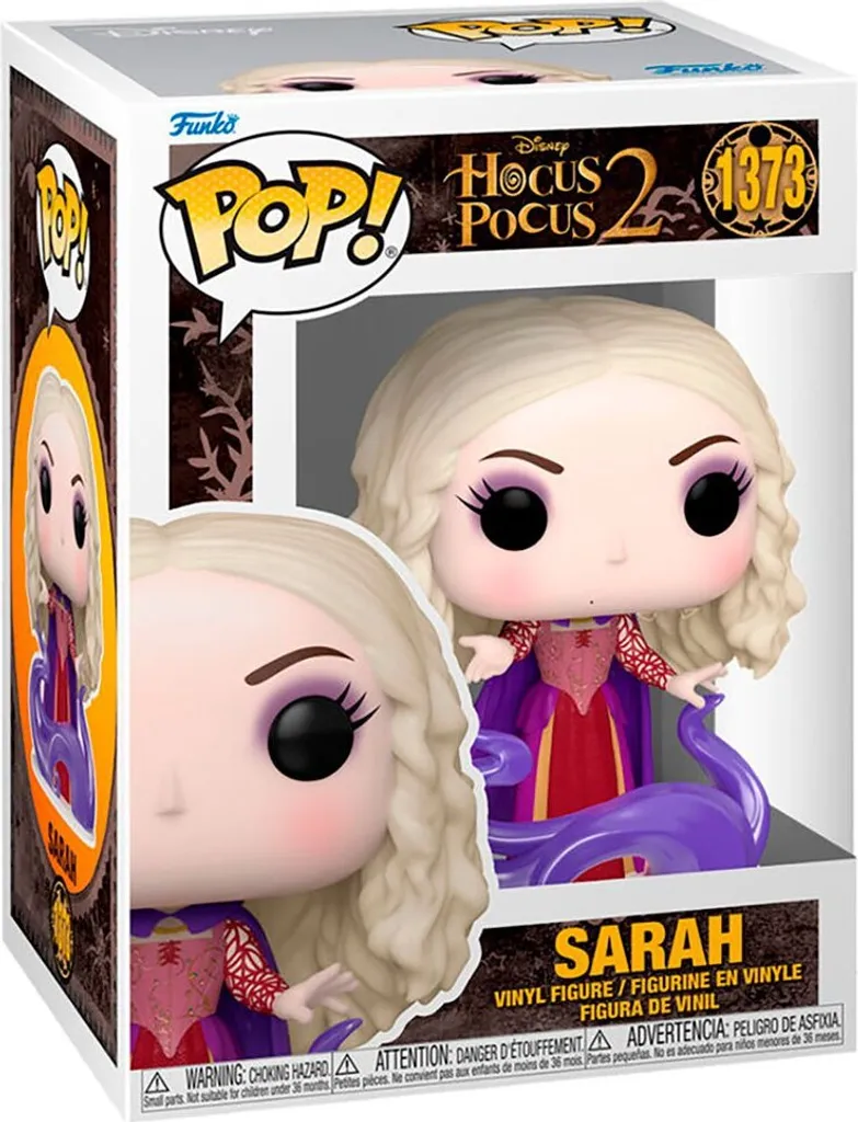 Funko Pop ! Sarah 1373 Hocus Pocus 2 - Figurine Détaillée 9cm en Vinyle