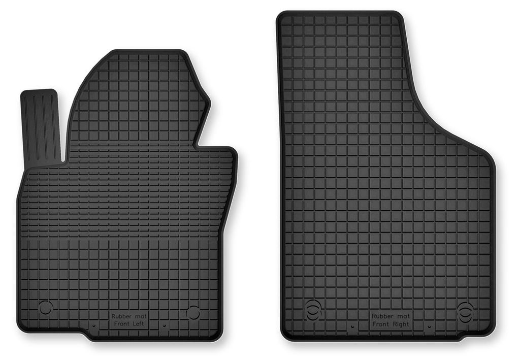 Tappetini anteriori gomma vasca per Volkswagen Caddy 2K FL Immagine del prodotto 