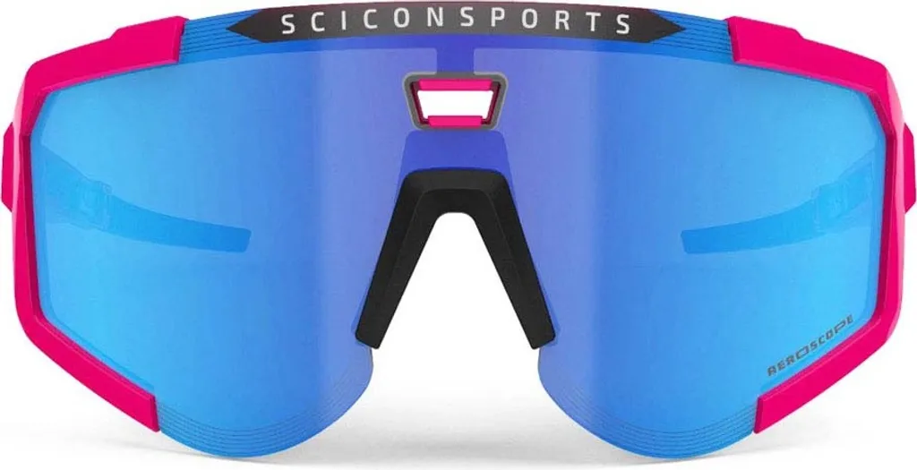 Lunettes de soleil Scicon Aeroscope Rose Blue Mirror CAT3 Performance - 2