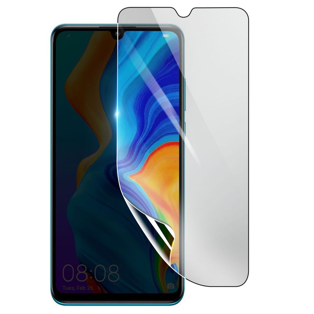 3mk, Stoß- und kratzfester Hydrogel Bildschirmschutz für Huawei P30, Transparent