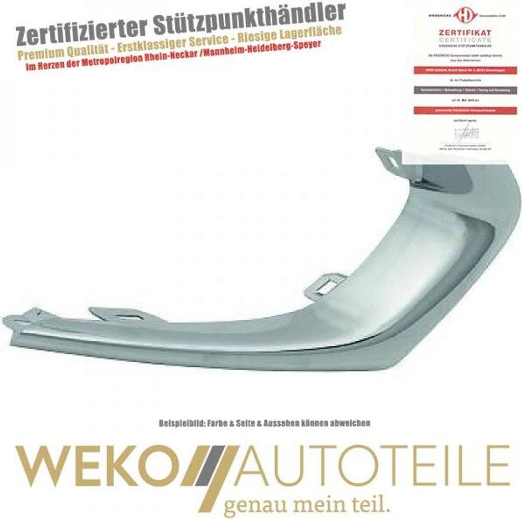 Lüftungsgitter Stoßstange rechts DIEDERICHS 1815062 für OPEL