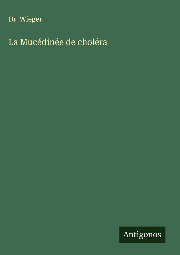 Die Cholera-Medaille
