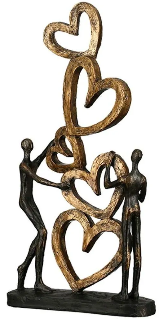 Statue en bronze noir style ancien - Objet de décoration d'art raffiné